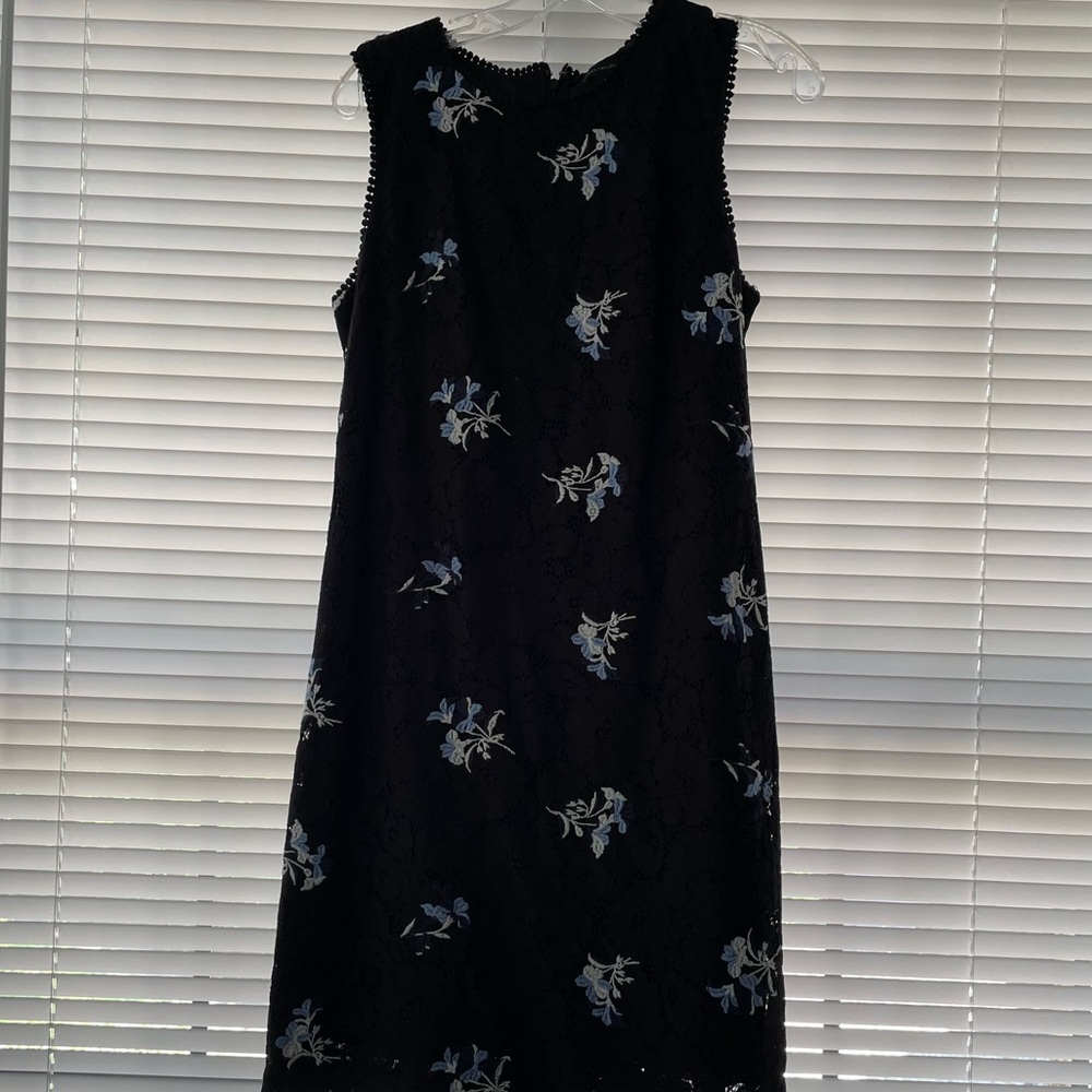 Ann Taylor Lace-like embroidered dress